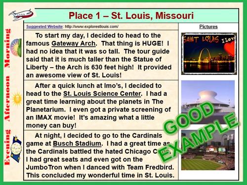 My Trip - Example 1 My Trip - Example 1