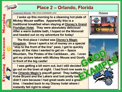 My Trip - Example 2 My Trip - Example 2