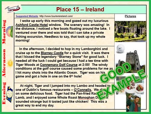 My Trip - Example 3 My Trip - Example 3