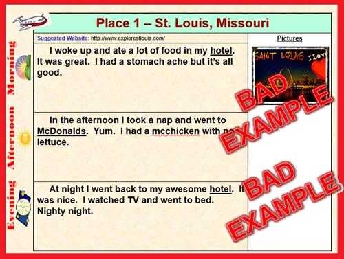 My Trip - BAD Example My Trip - BAD Example