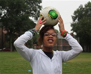 Soccer Ball Balancing 