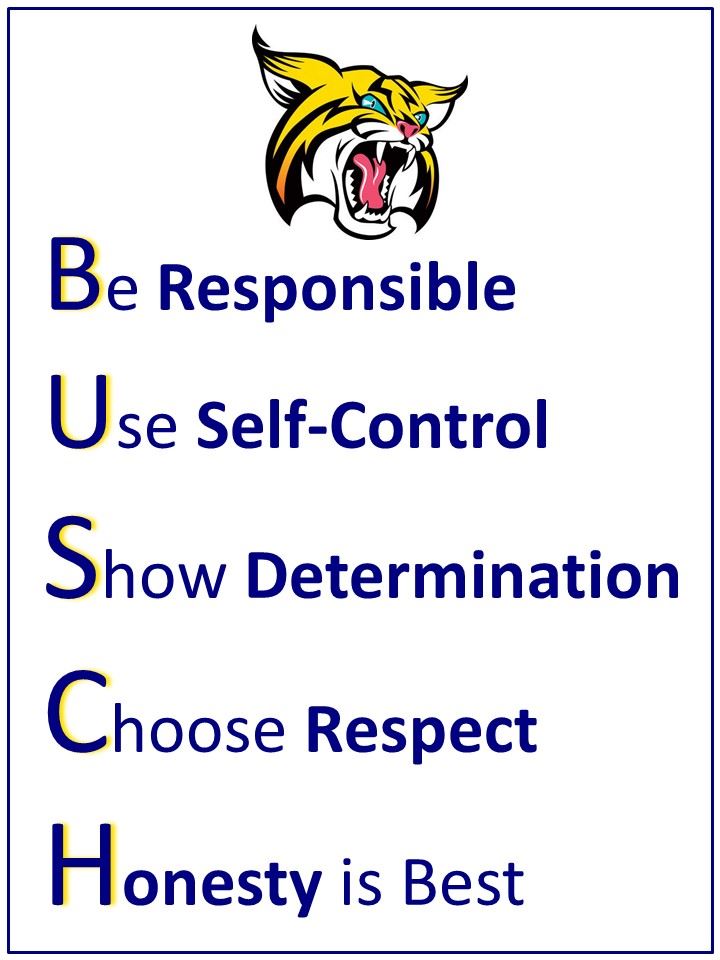 Busch Acrostic Poem Poster: Be Responsible, Use Self-Control, Show Determination, Choose Respect, Honesty is Best Busch Acrostic Poem Poster: Be Responsible, Use Self-Control, Show Determination, Choose Respect, Honesty is Best