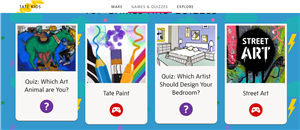 Tate Games and Quizzes Tate Games and Quizzes