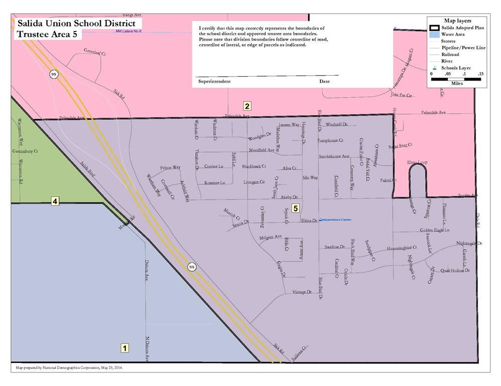  Trustee Area #5 Map