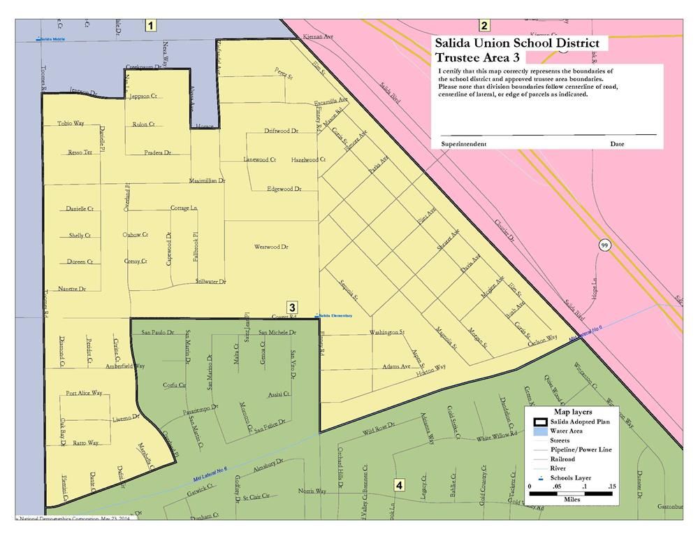  Trustee Area #3 Map