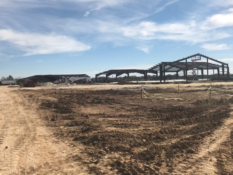 Phase 1 construction