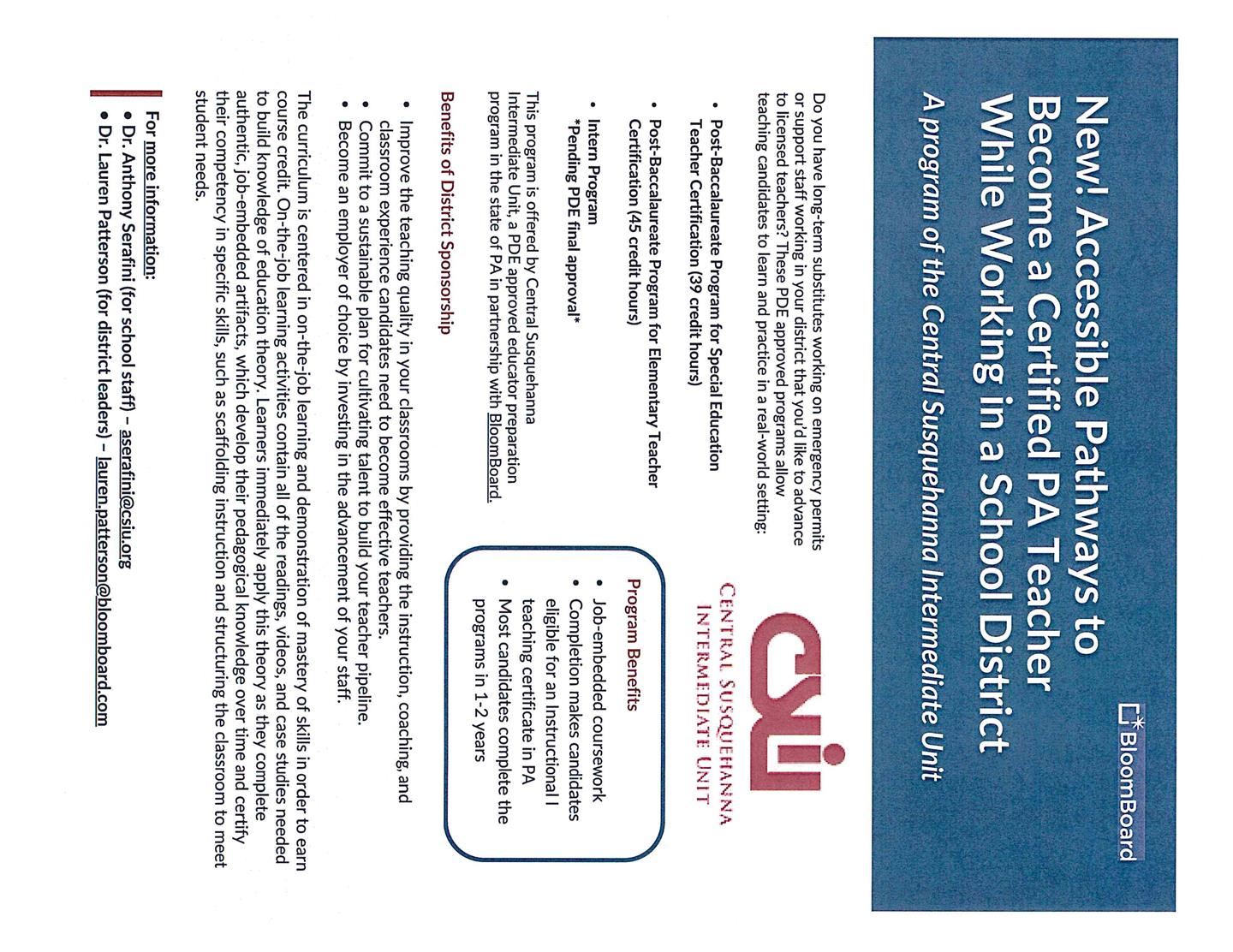 Guest Teacher Program