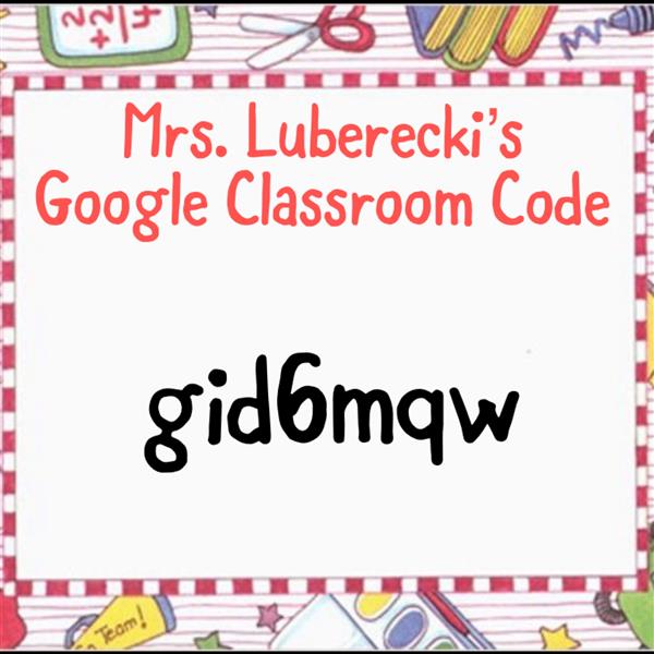 Google Classroom Code