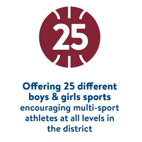 boys & girls sports graphic