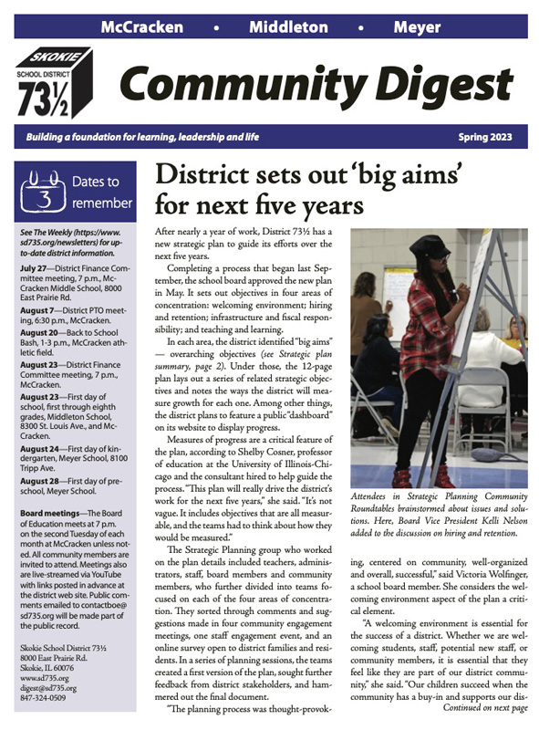 Spring 2023 Community Digest