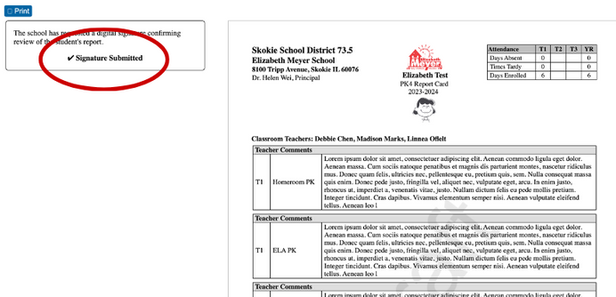 Infographic: Signature submitted