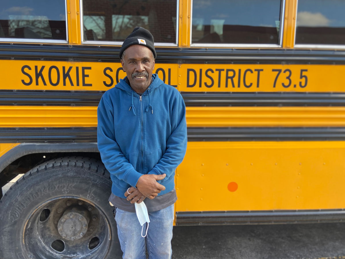 Mr. Alvin and his bus