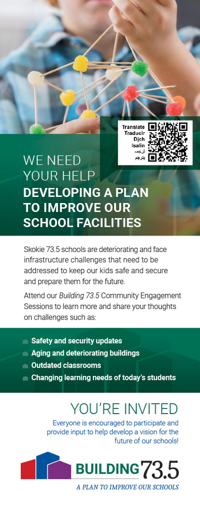 Building 73.5 Door Hanger - side 1