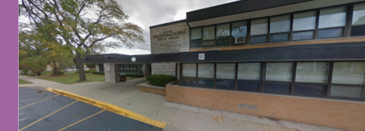 Photo of McCracken Middle School entrance