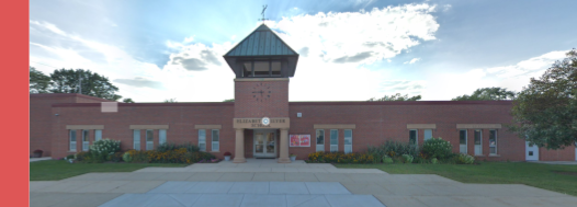 Photo of Elizabeth Meyer School entrance