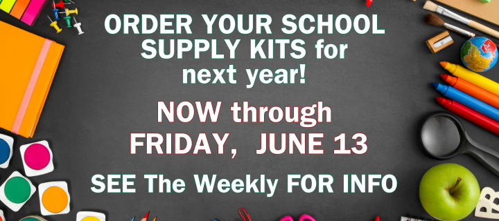 SchoolKIDZ School Supply orders