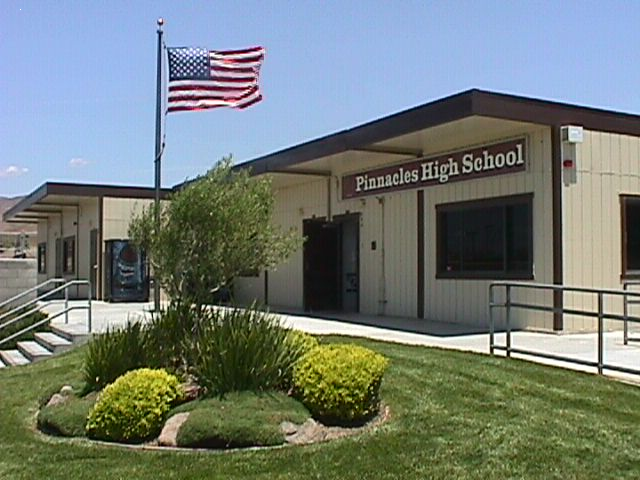 Picture of the front of the school