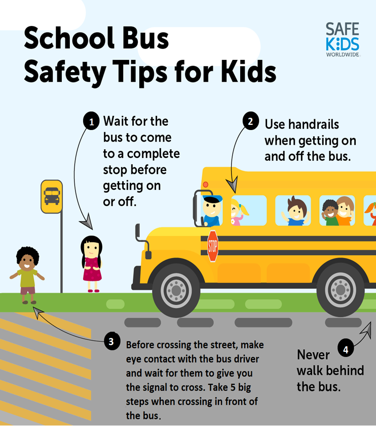 Flyer for bus safety