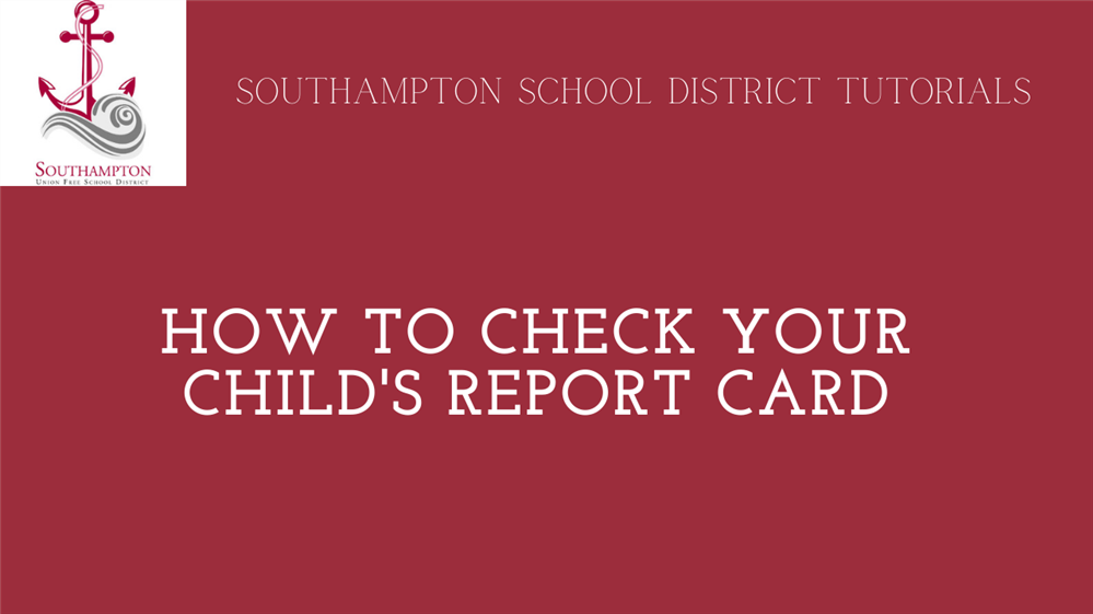  How to check your report card