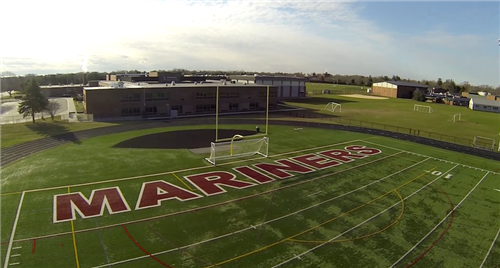 Aerial image of Southampton High School 