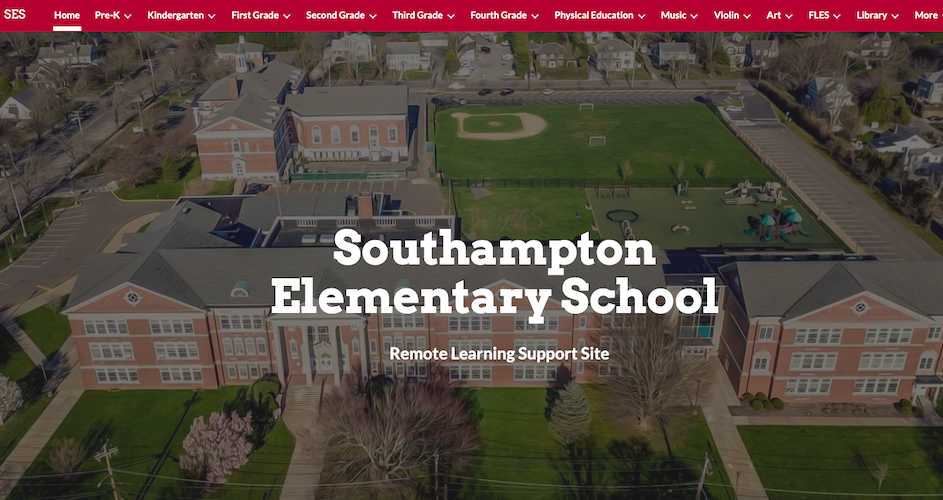 Southampton Elementary School Remote Learning Website 