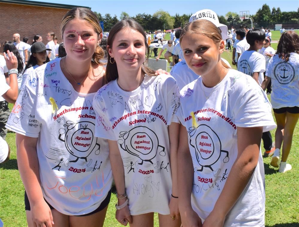  Southampton Intermediate students run against hunger