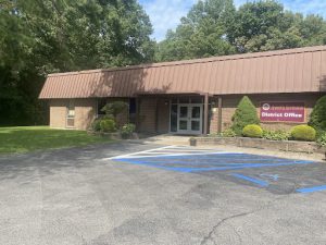 district office building facade