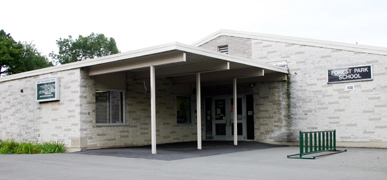 Forest Park building facade