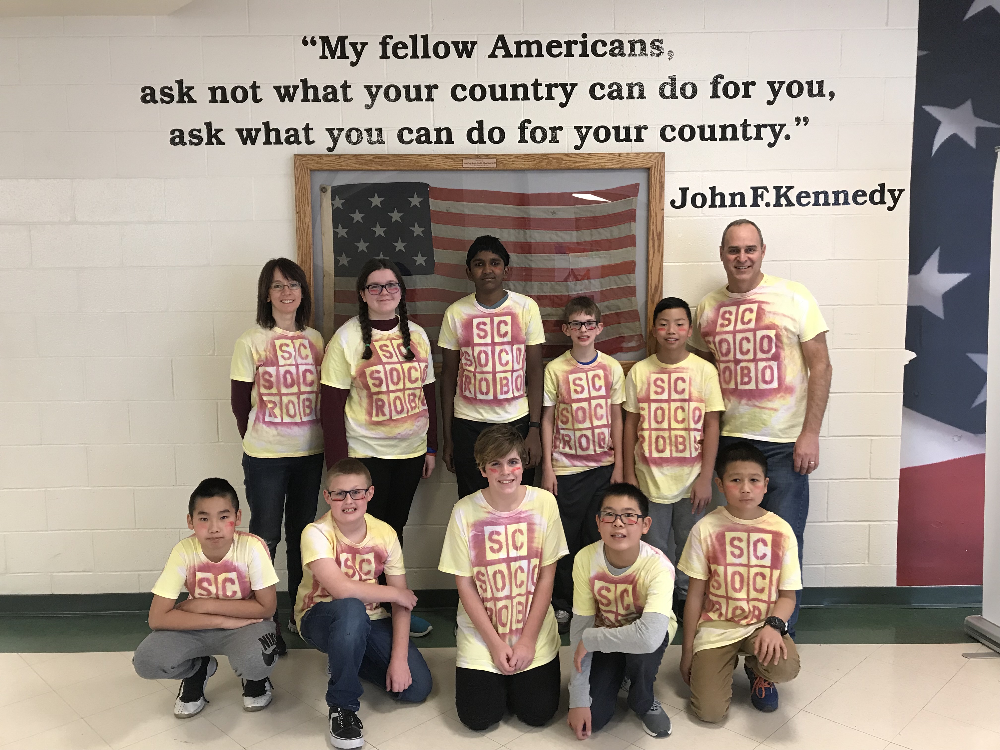 the sand creek robotics team 