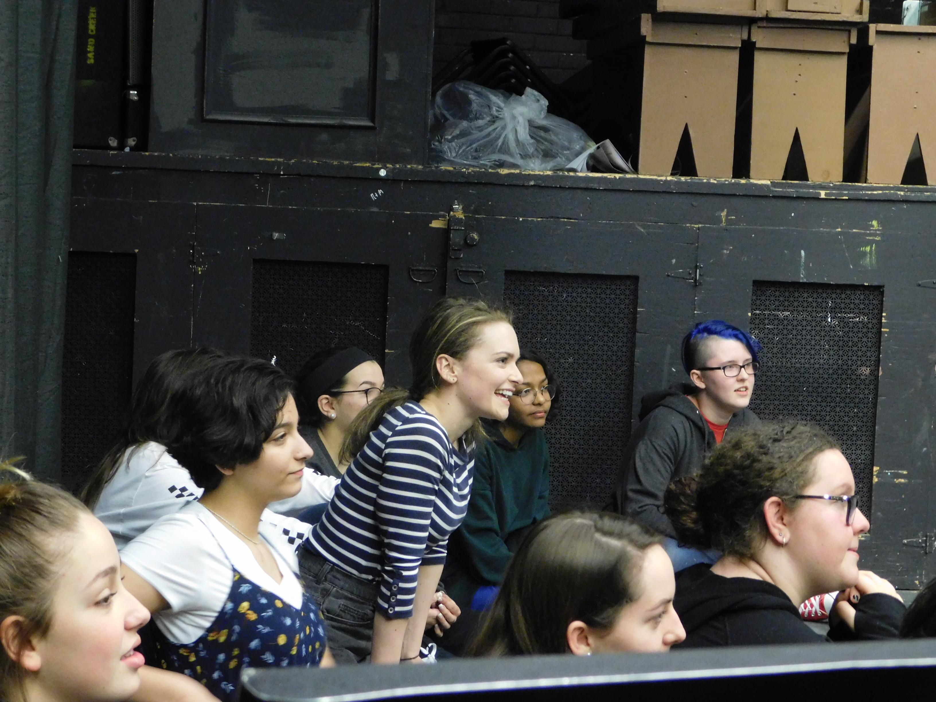 group of actors watch workshop