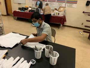 PAES Lab student learning new skill sets for future employment opportunities.