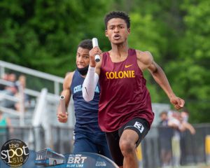 Mr. De Silva Jr. competing for the CCHS Track and Field team.