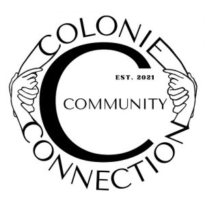 Colonie Community Connection Logo arms with a large C