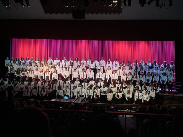 The 175-member Area All-State Chorus