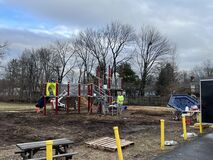 playground being built