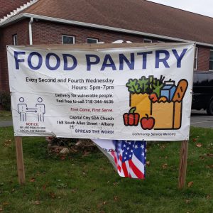 Food Pantry Sign 