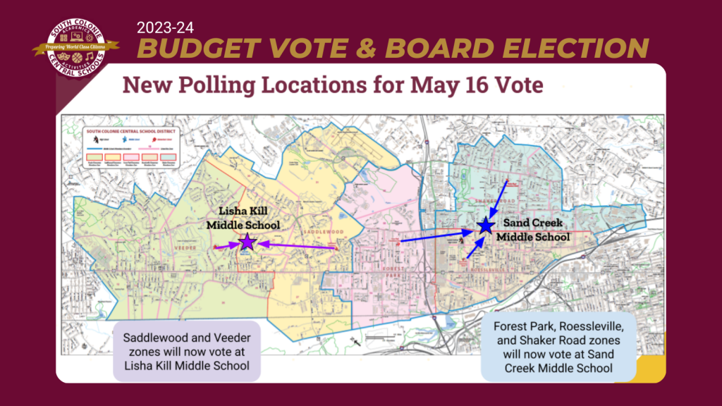 Image showing new polling locations map