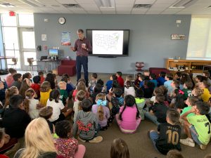 Author and illustrator Matthew McElligott visits Forest Park