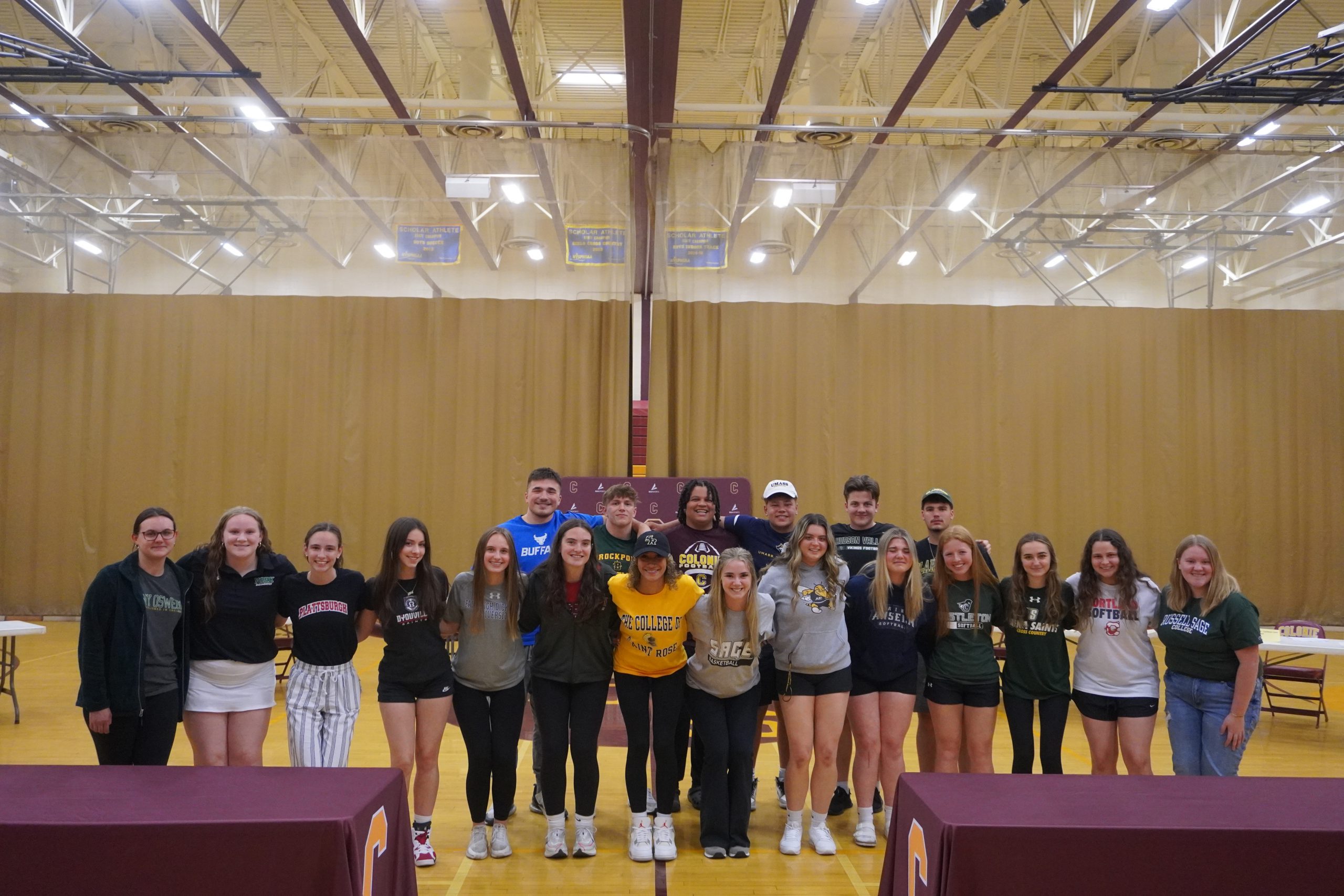 23 student athletes from South Colonie commit on Signing Day