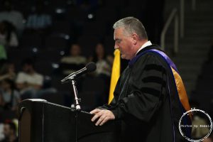 superintendent speaks at graduation