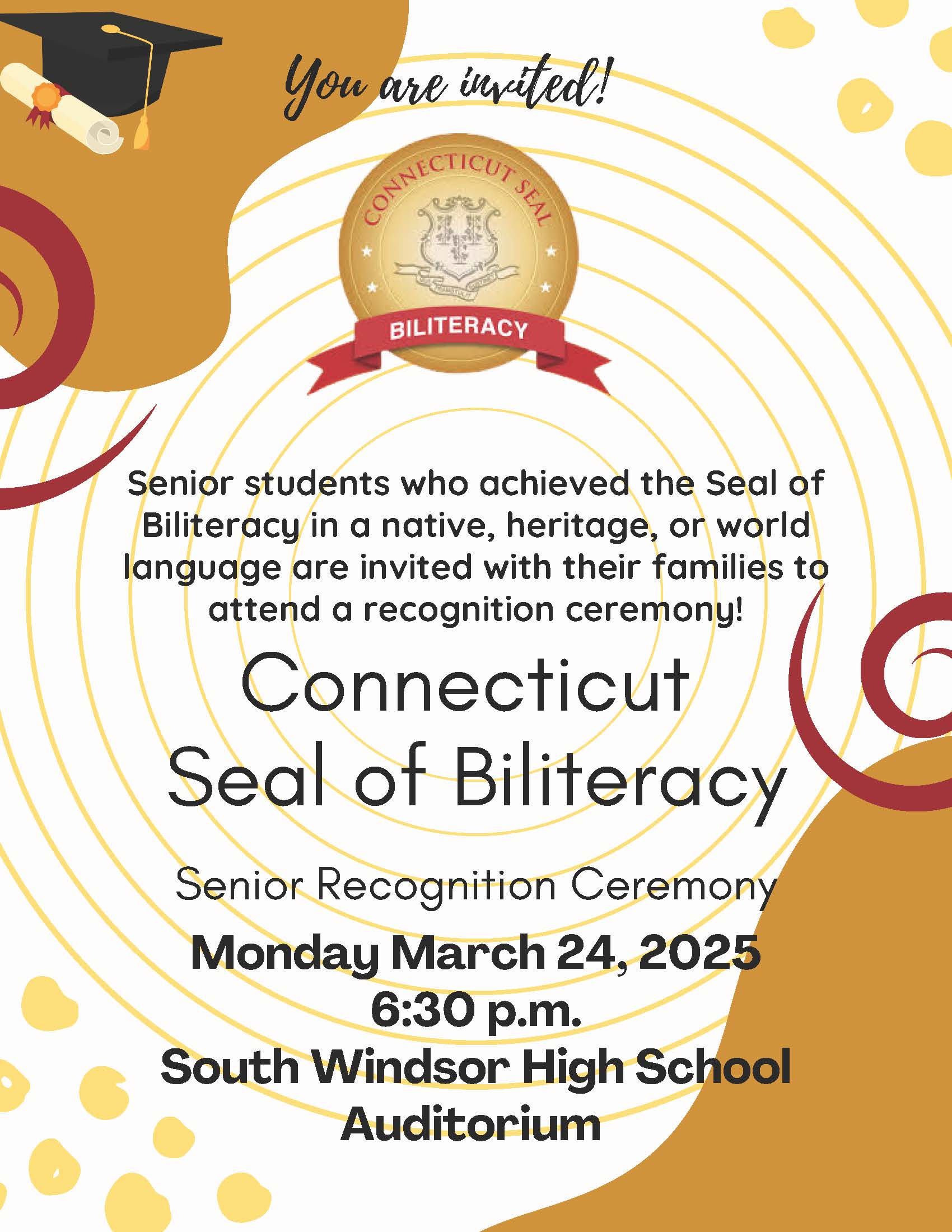 2025 Seal of Biliteracy Invite