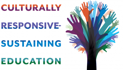 Culturally Responsive logo and graphic tree