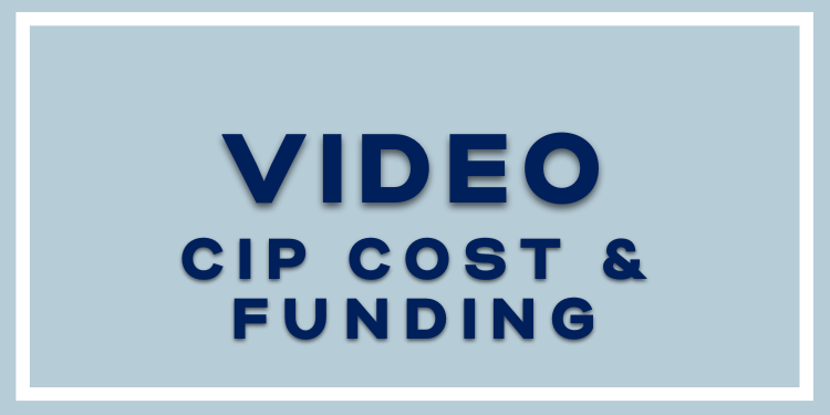 Video of project cost and funding