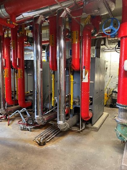 Boiler replacement at Cosgrove