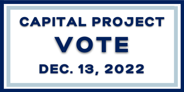 Capital Project Vote on December 13