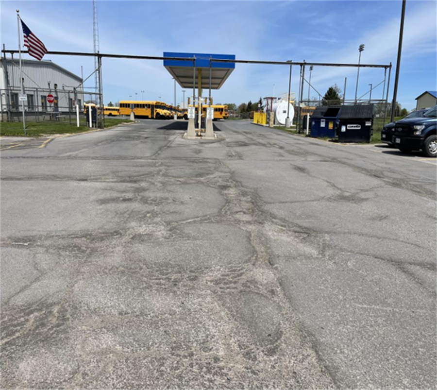 Paving at Transportation