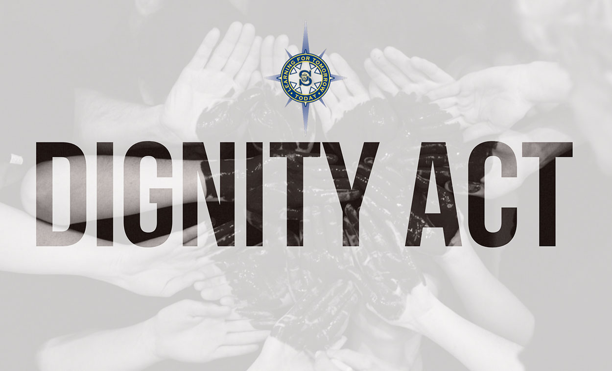 Dignity Act, hands interlocking Dignity Act, hands interlocking