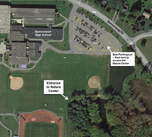 aerial map of nature center