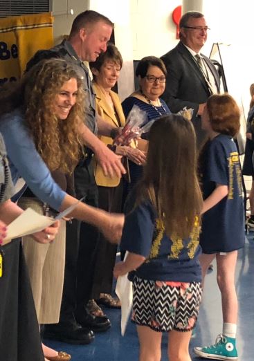 Erin Hassall, LMFT at Canal View DARE Graduation 2018