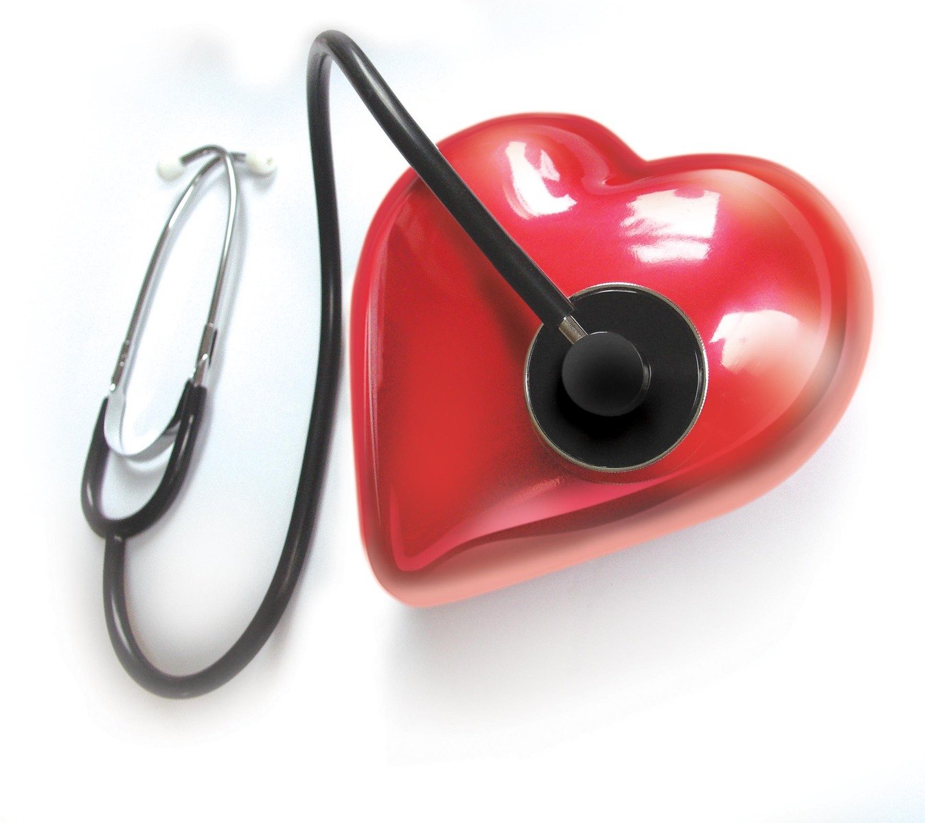 heart and stethoscope heart and stethoscope